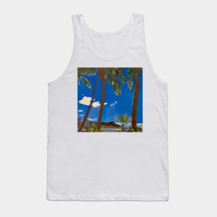 Mt. Diamond Head through the Trees Tank Top